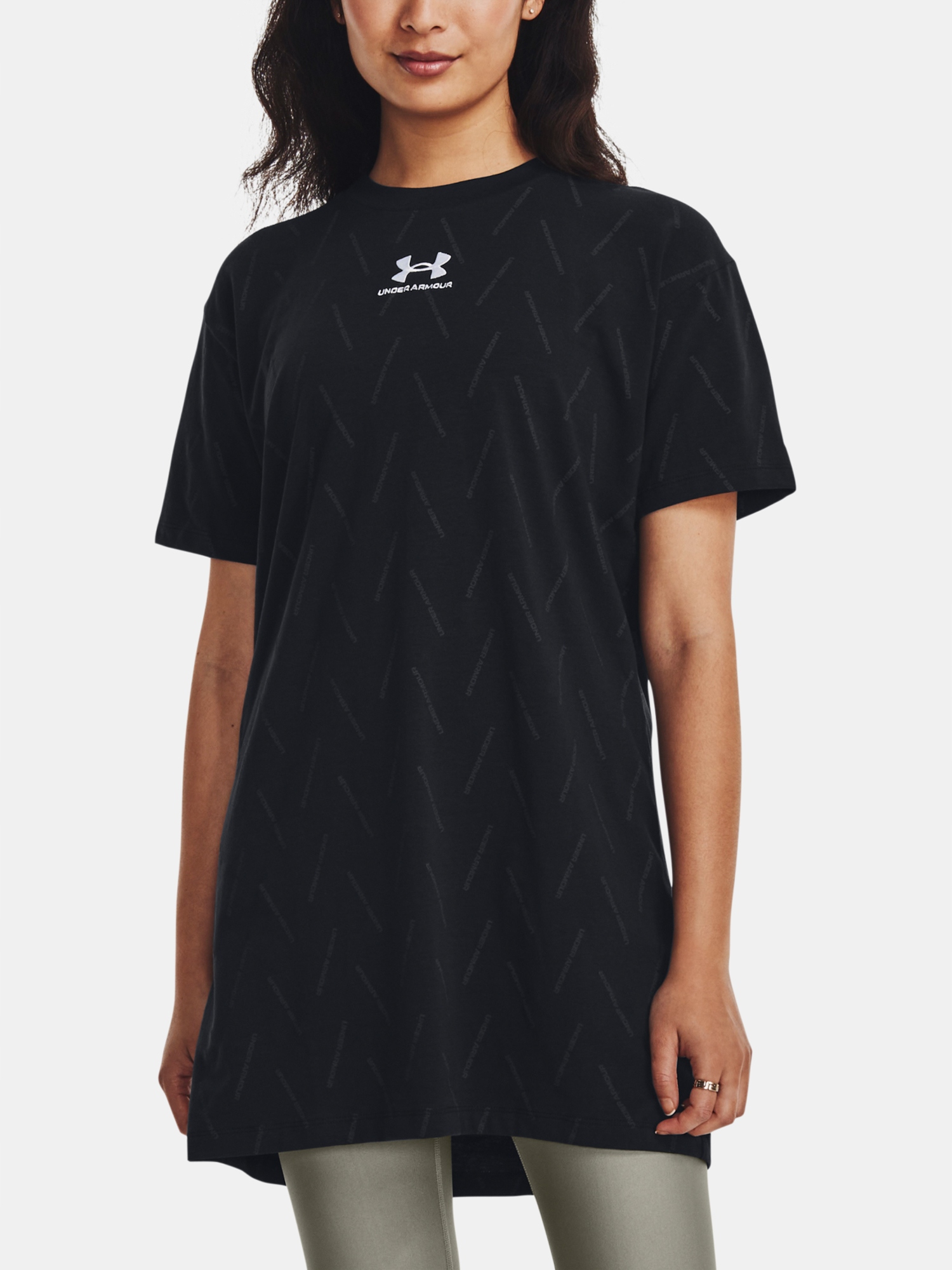 Under Armour Tričko Ua W Extended Ss New-blk černá