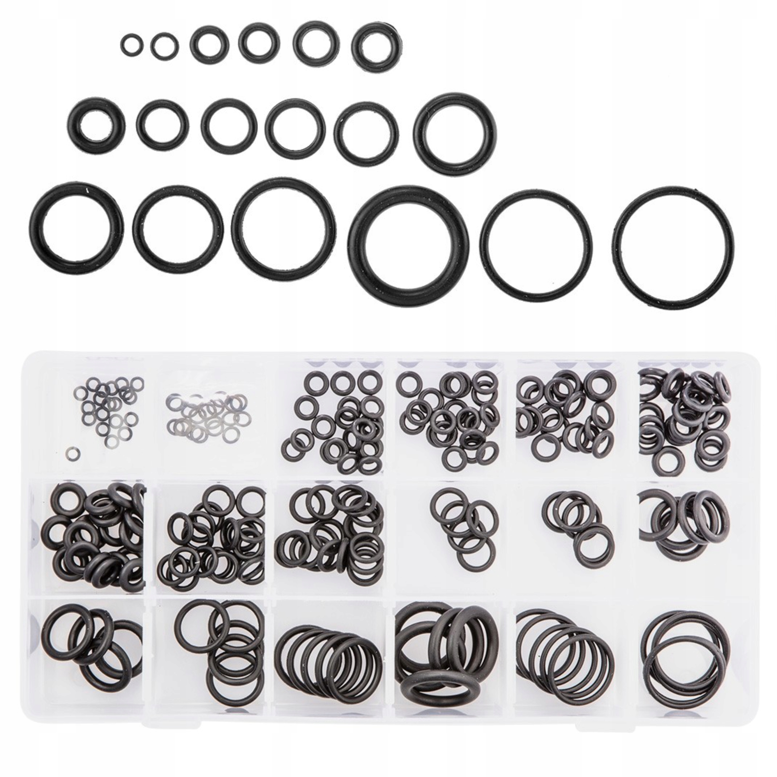 NEO ORINGI NBR GUMKI USZCZELKI GUMOWE 225 O-RING MIX 18 ROZMIARÓW 11-977