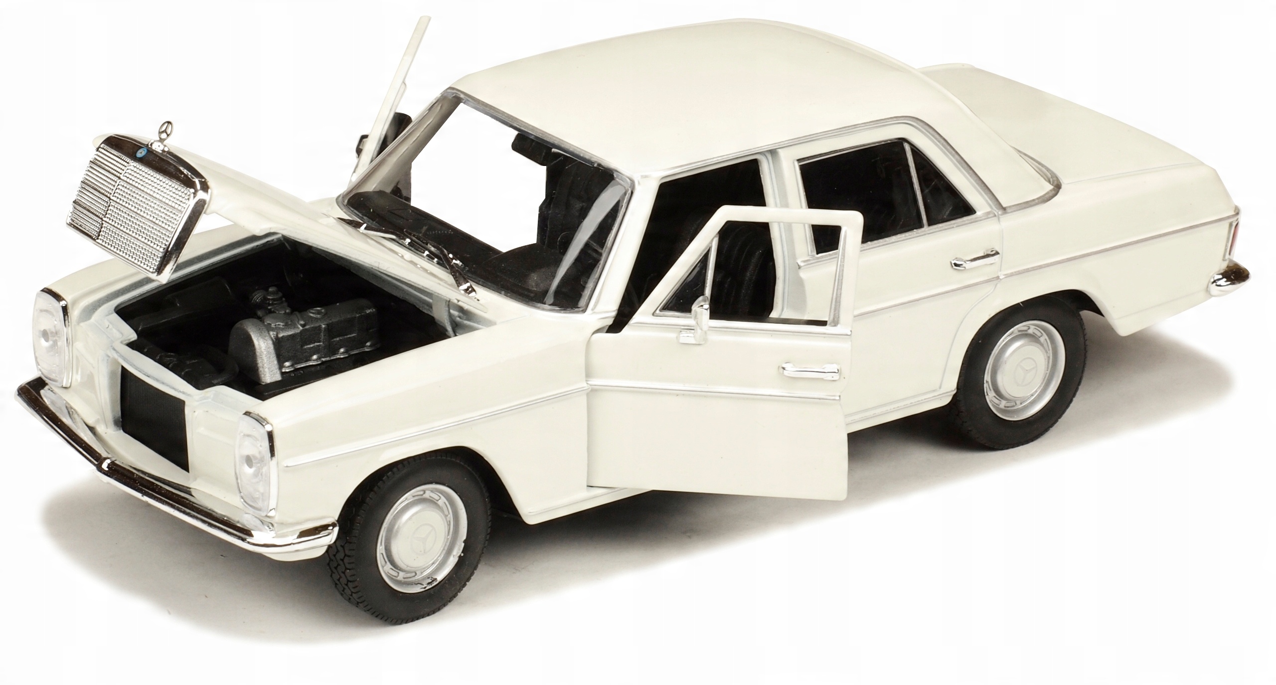 

Welly Metalowe Auto Mercedes Benz 220 skala 1:24