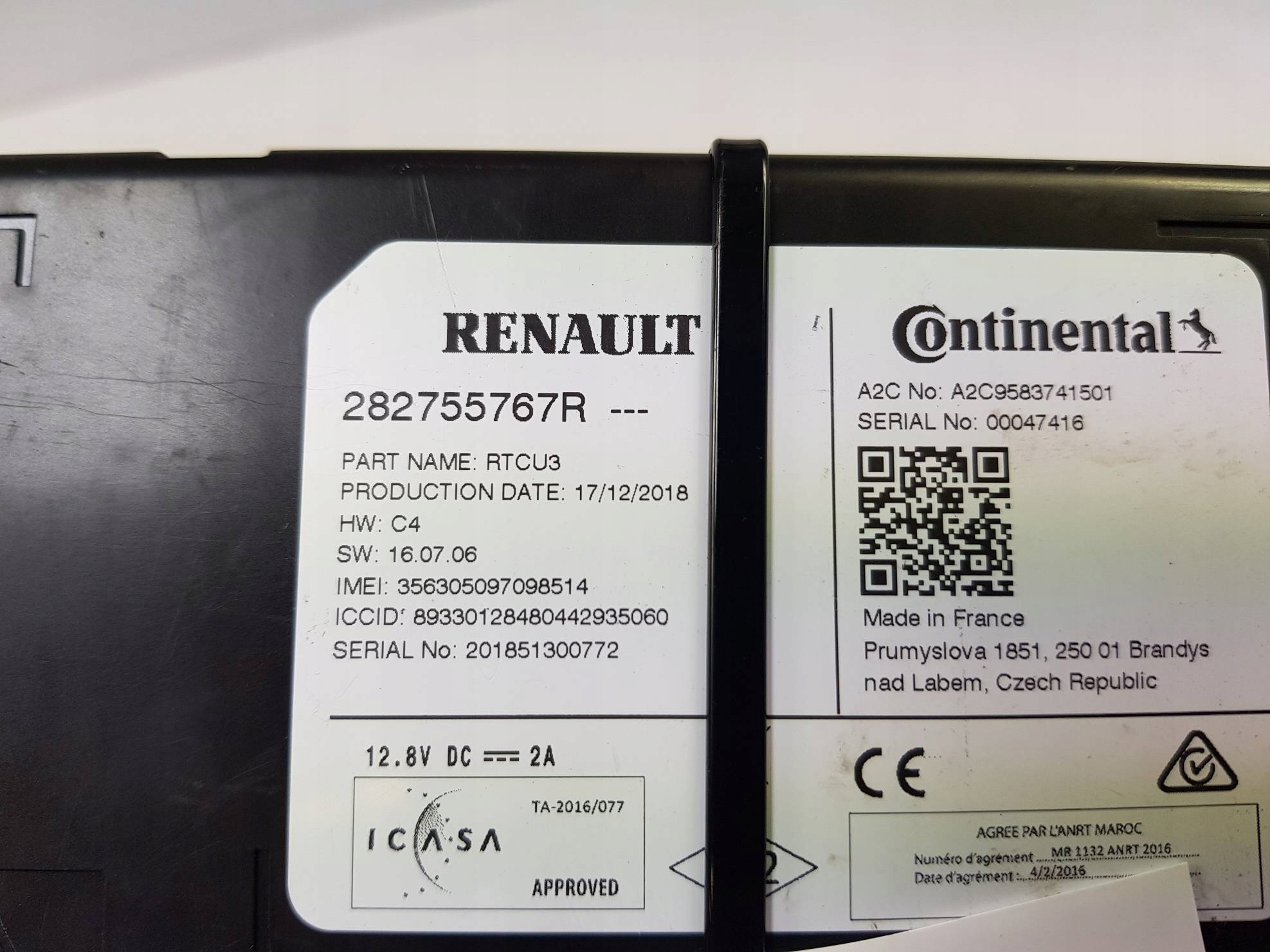 module navigation devices 282755767R RENAULT MEGANE IV