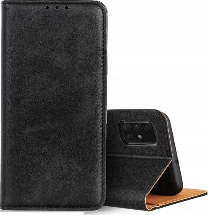 

Skórzane Etui Pokrowiec do Samsung A41 + Szkło