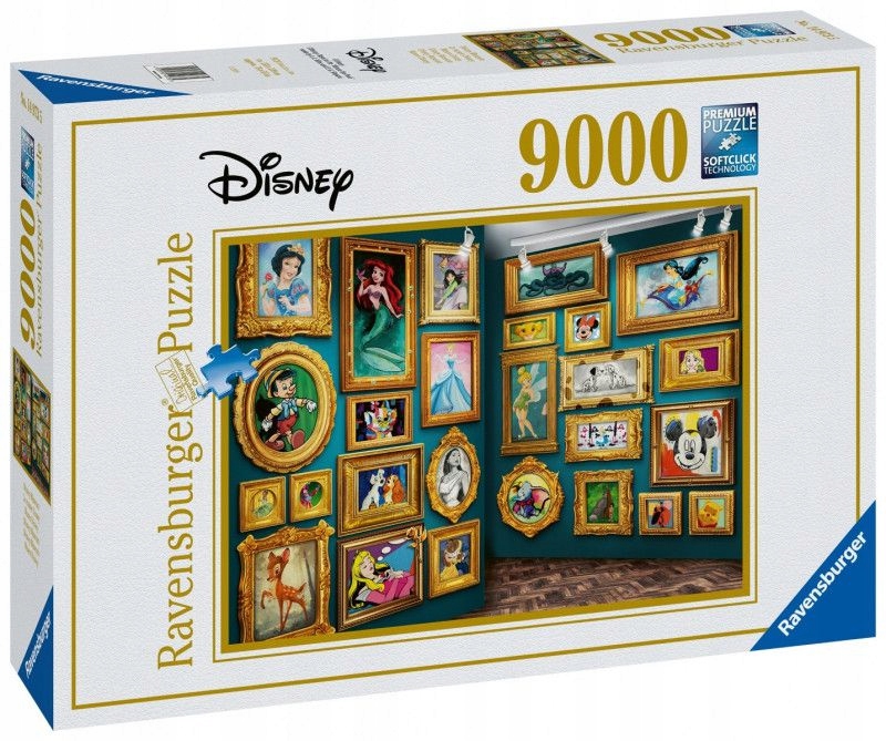 

Ravensburger 9000 El. Muzeum Postaci Disneya (puzz
