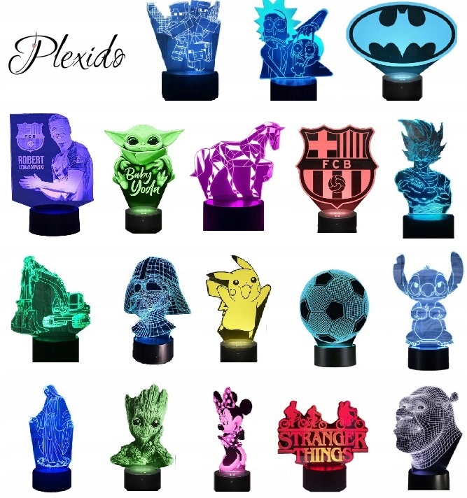 Lampka na Biurko Statuetka Gra FNAF Five Nights at Freddy's William Afton Długość/wysokość 20 cm