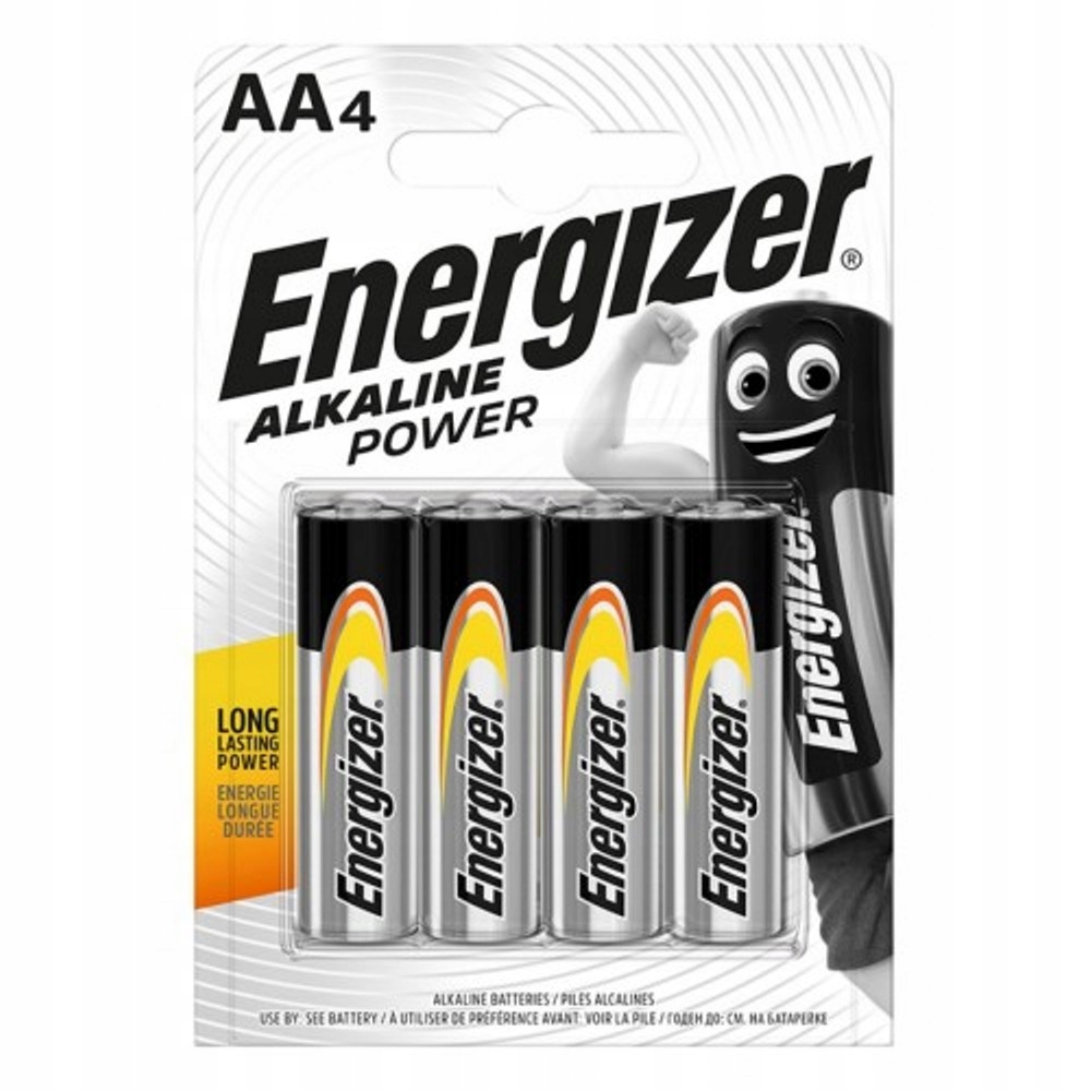 BATERIA ENERGIZER ALKALINE LR06 AA BL4