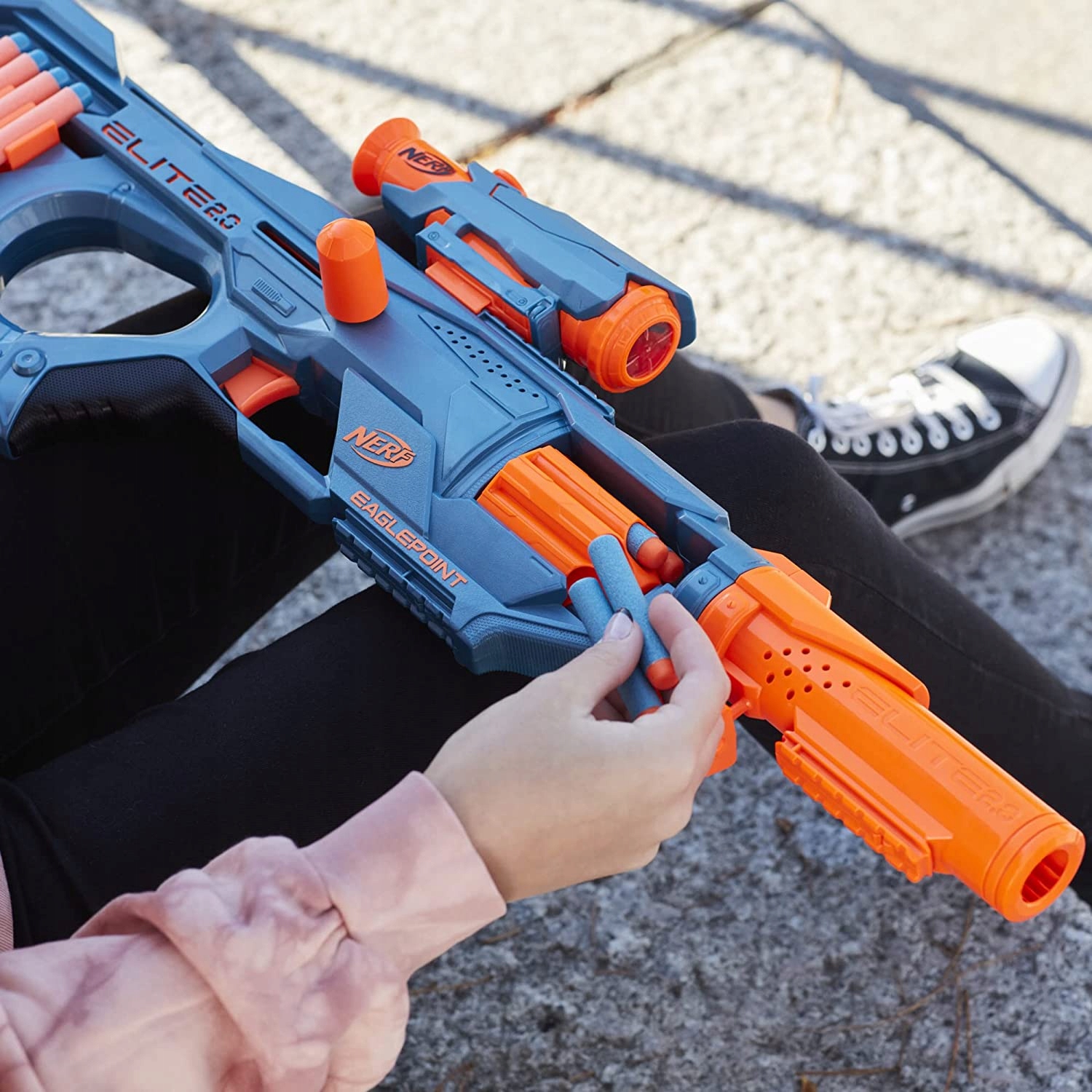 NERF ライフルセット BUZZ BEE ULTRA-TEK - SNAJPERKA MASTER TEK 48803 +STRZAŁKI