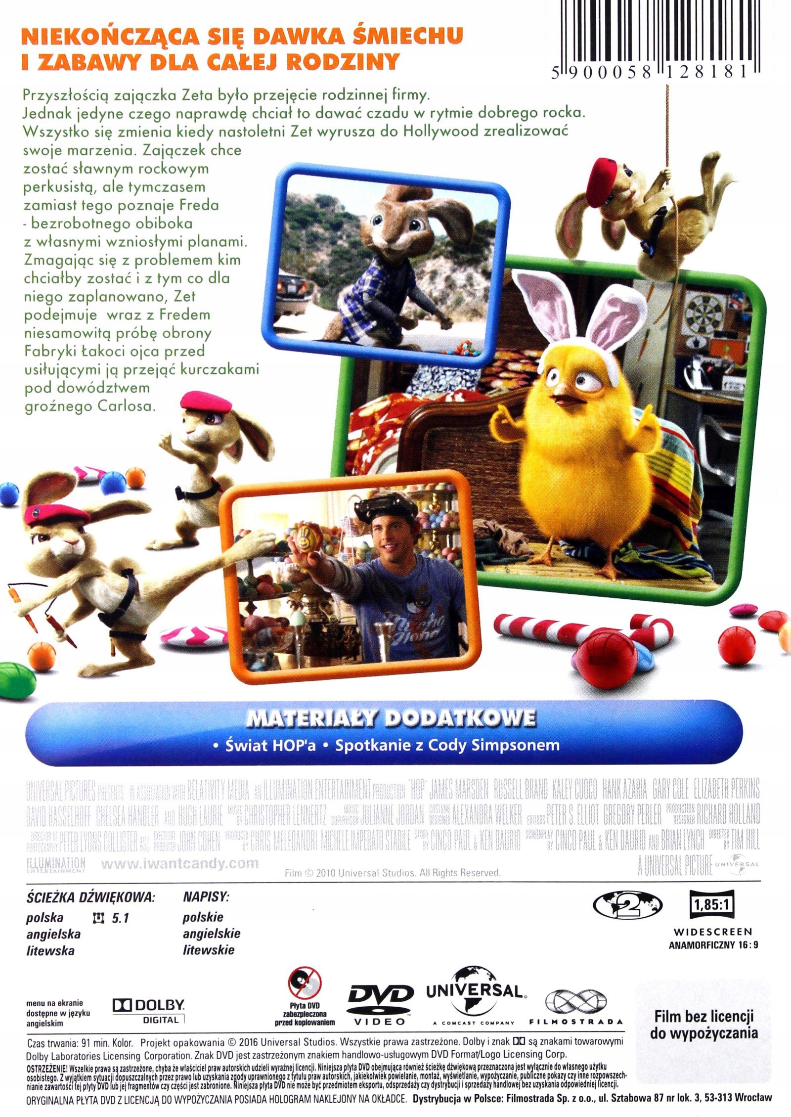 Hop płyta DVD • Cena, Opinie - Allegro