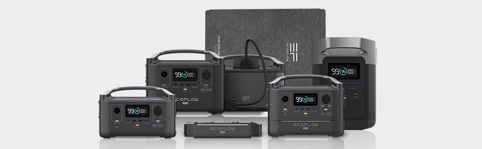 EcoFlow Delta Max 2016Wh 3400W + Panel Solarny Napięcie 230 V