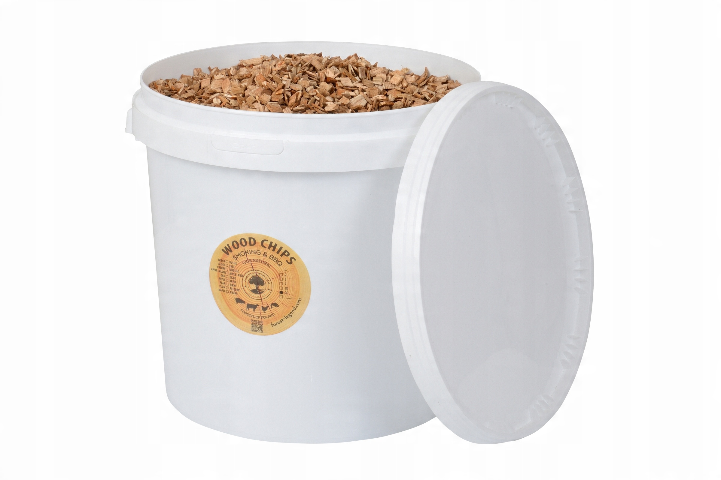 

Forest-legend zrębki wędzarnicze Jabłoń Box 20 L