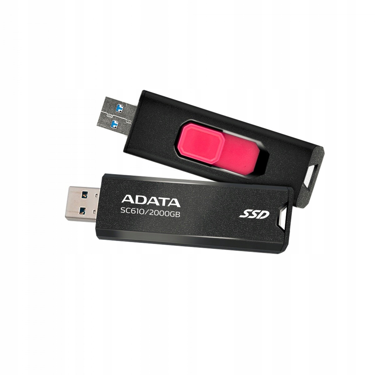 Dysk SSD zewnętrzny SC610 2000 GB USB3.2A Gen2 Model SC610-2000G-CBK/RD
