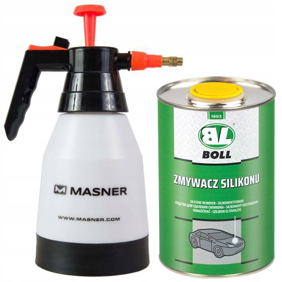 BOLL ZMYWACZ SILIKONU ODTŁUSZCZACZ+OPRYSKIWACZ 1L