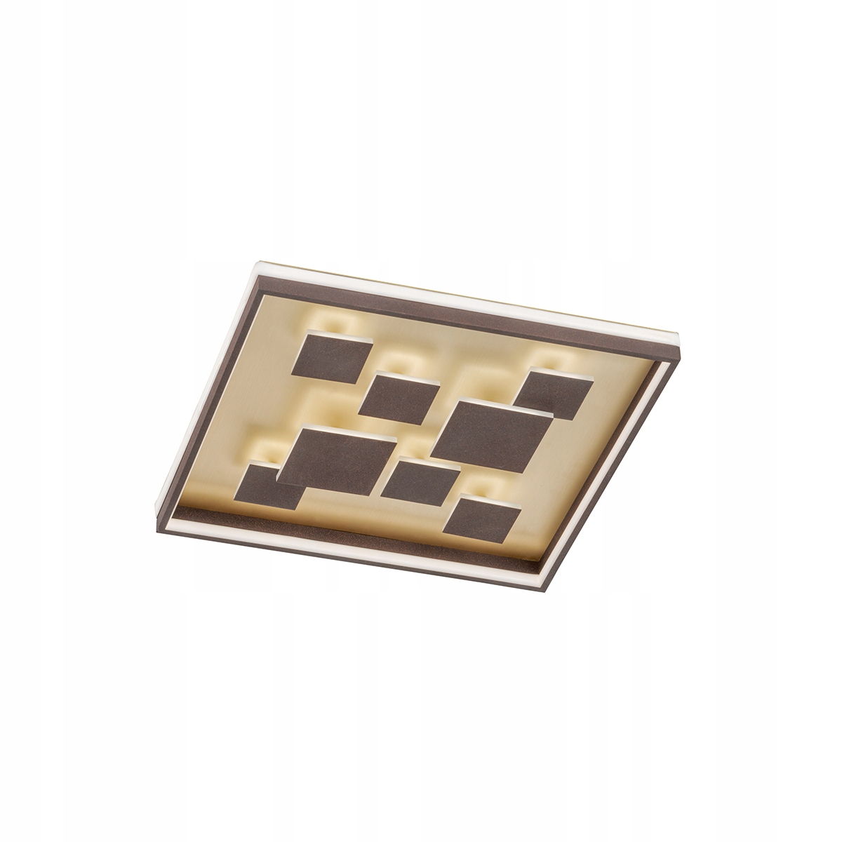 Stropná lampa stropné svietidlo Rico Fischer&honsel hnedá 49W