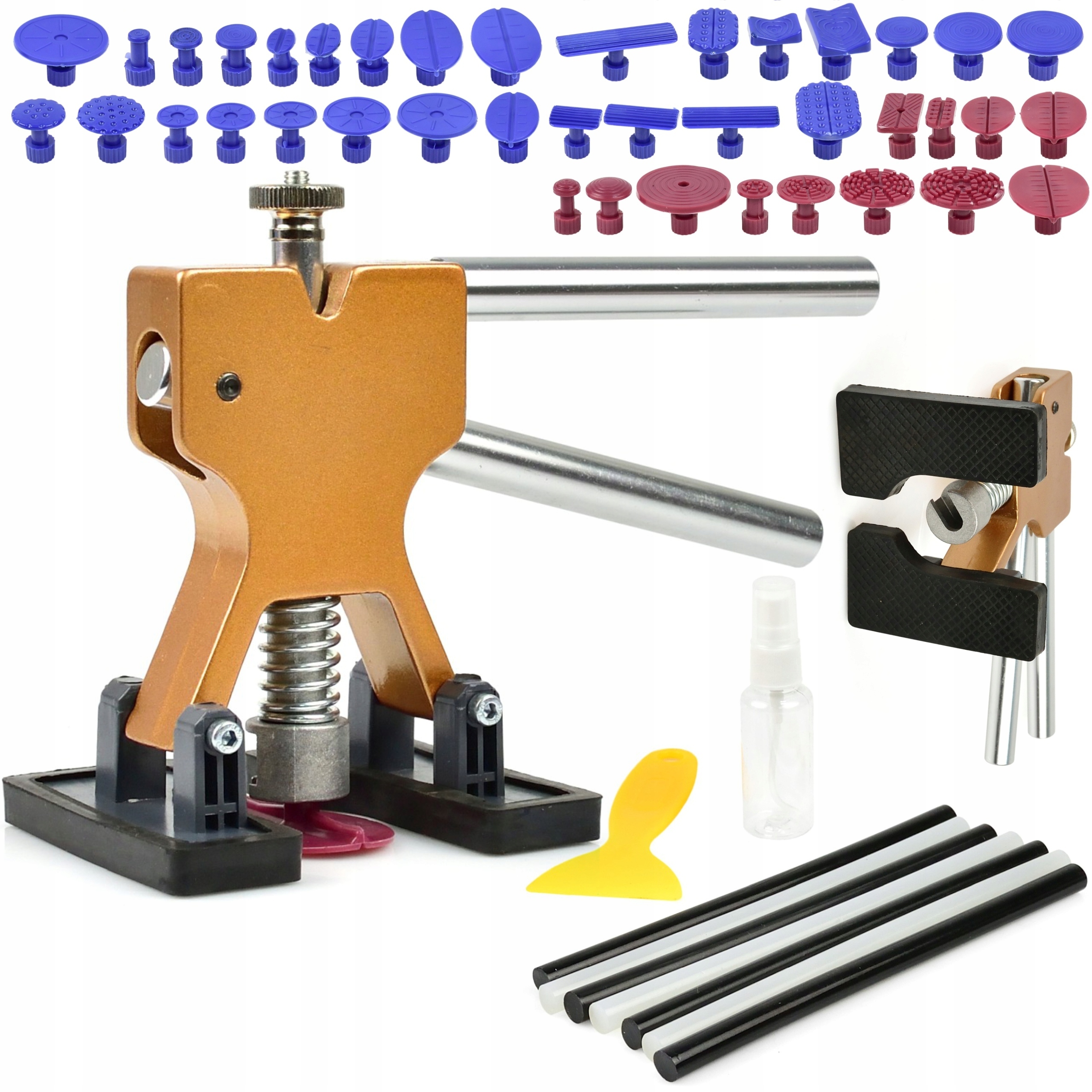 ZESTAW DO USUWANIA WGNIECEŃ PDR + AKCESORIA 48SZT