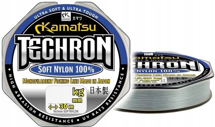 Żyłka Kamatsu Techron Soft Nylon 0,18mm 30m