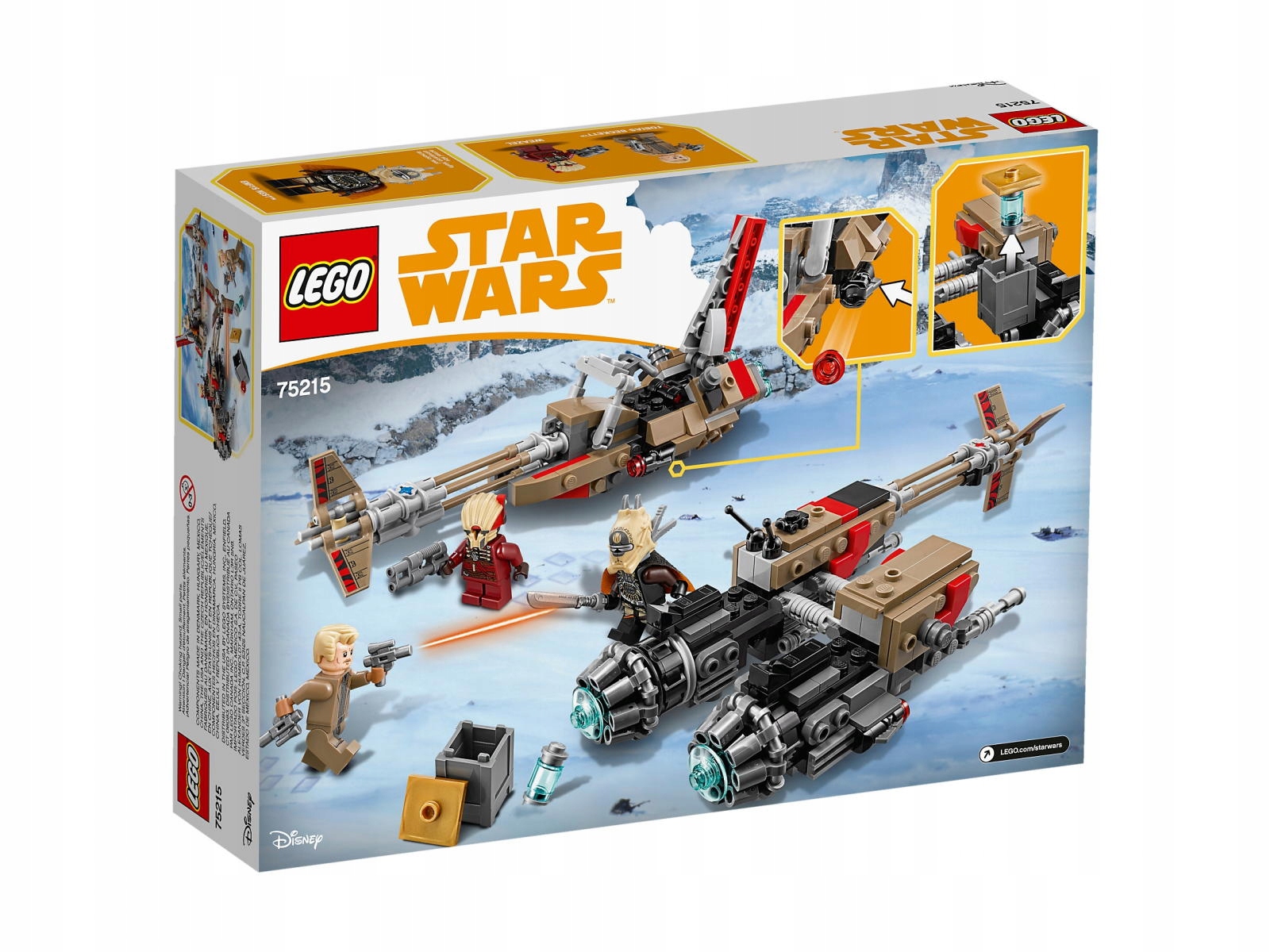 LEGO 75215 STAR WARS - Skutery Jeźdźców Chmur Marka LEGO