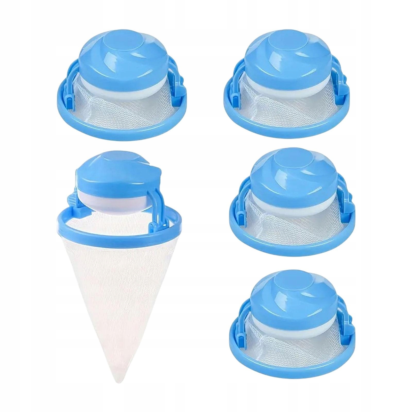 5Pcs Hair Catcher Washer Machine Reusable Accessory Lint Traps Universal