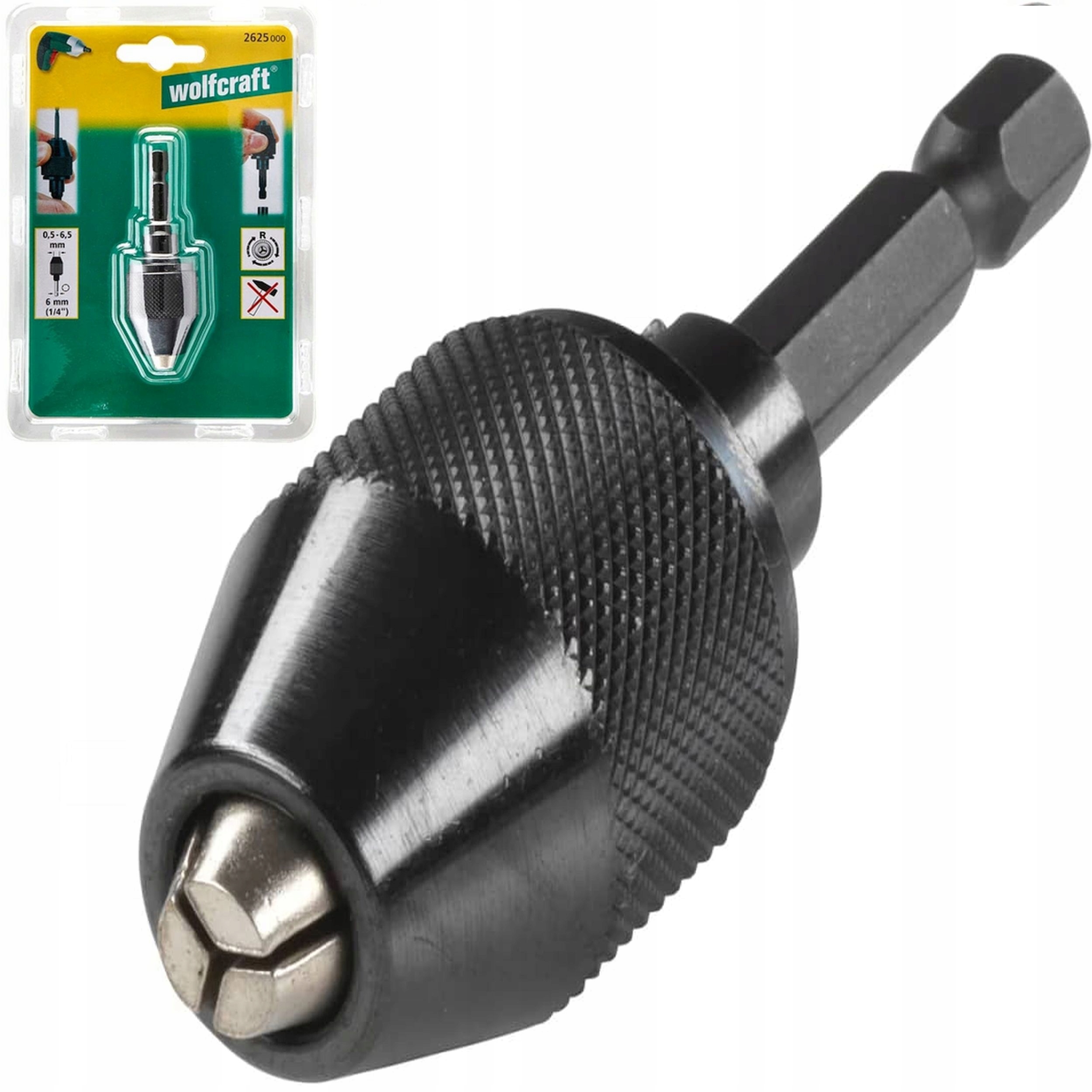 

Wolfcraft Uchwyt wiertarski szybkomocujący 2625000
