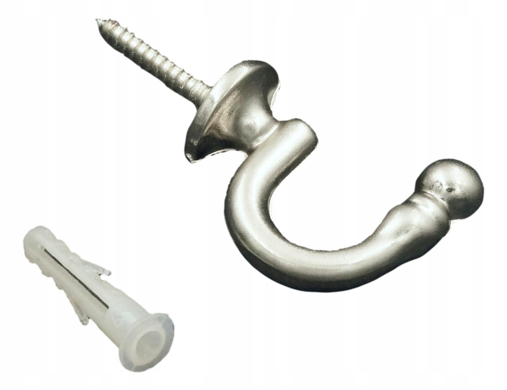 Mini hak haczyk do upinania zasłon NIKIEL STAL Kod producenta Valant