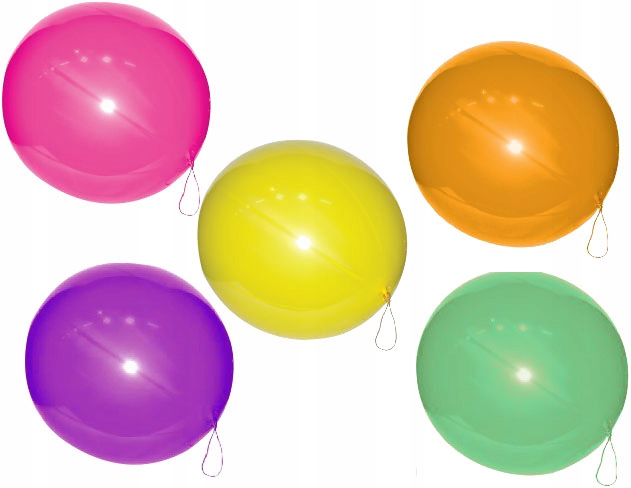 balony piłki  mix  żół, róż  50szt.   | GPB1/50 — 2