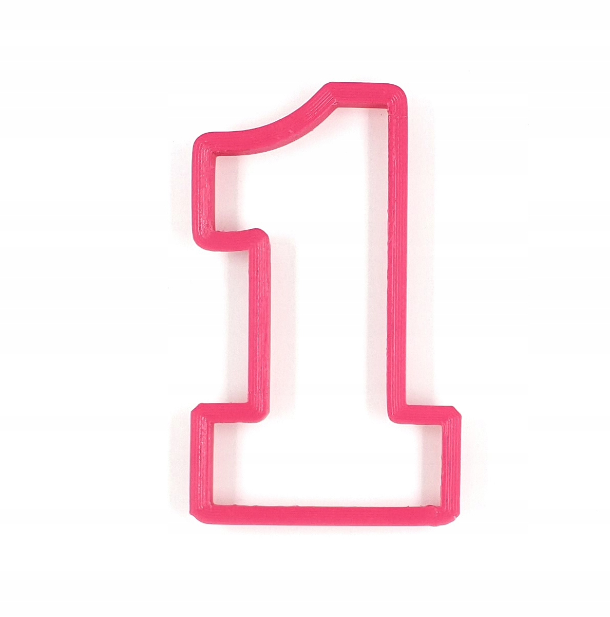 

Foremka do ciastek. Cyfra jeden 1.