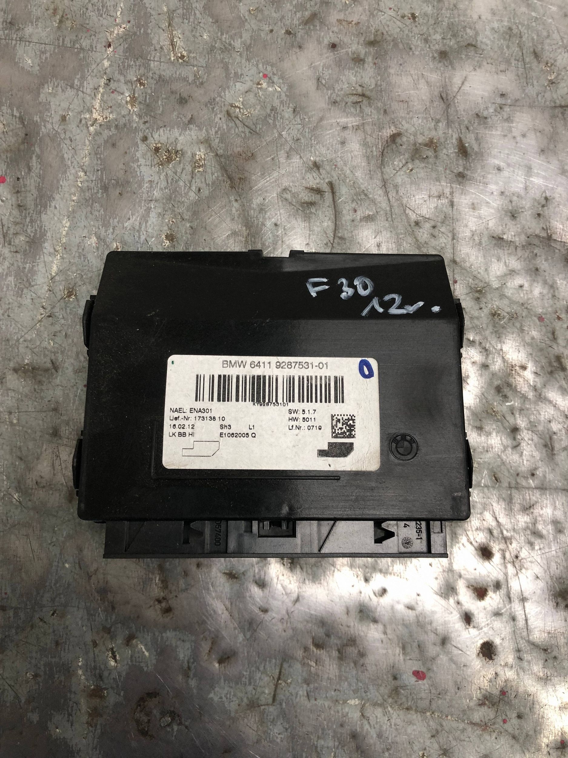 modul bedienteil klimaanlage BMW F30 9287531