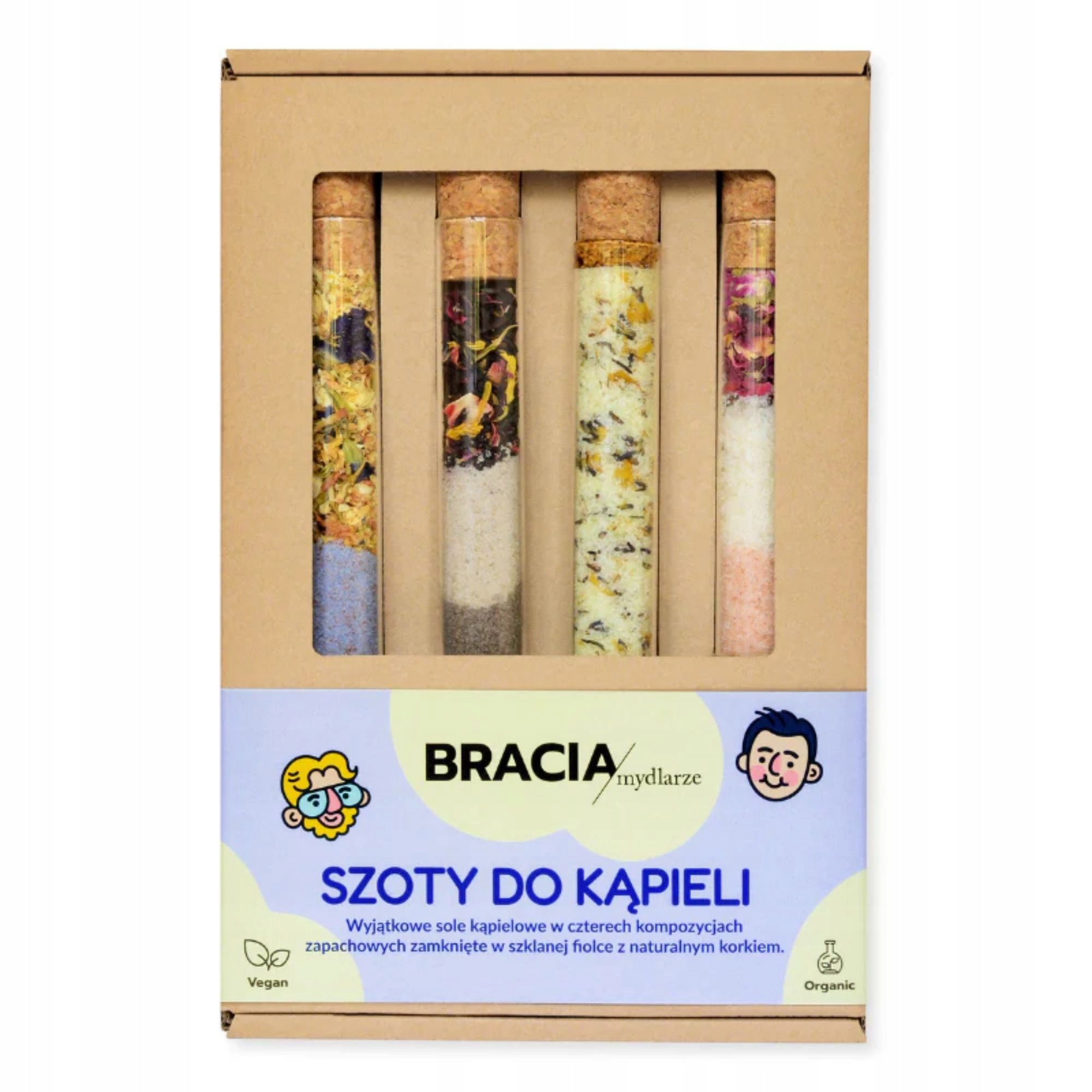 Bracia Mydlarze zestaw szotów do kąpieli
