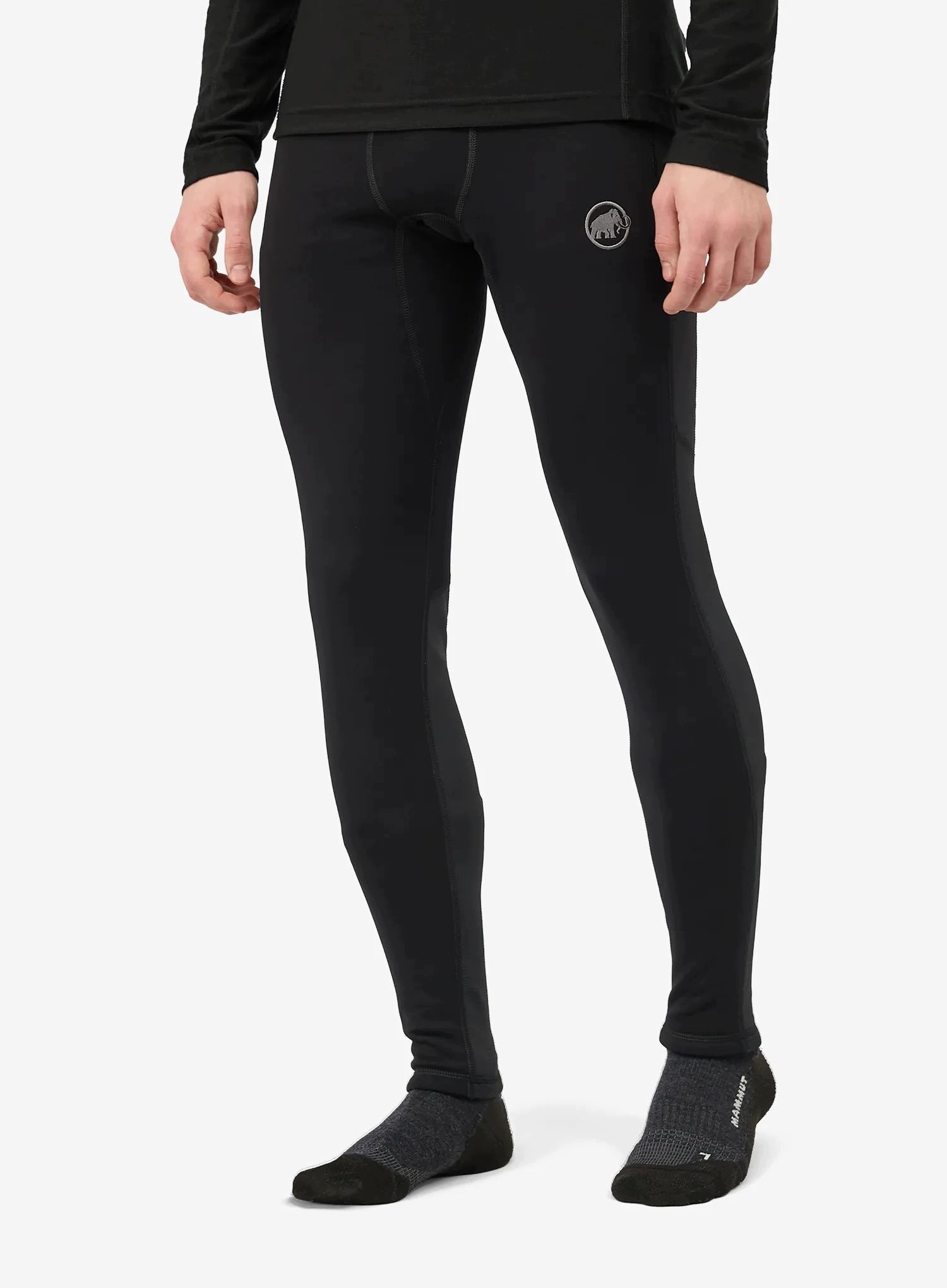 Legginsy termoaktywne Mammut Aconcagua ML Long Tights black L