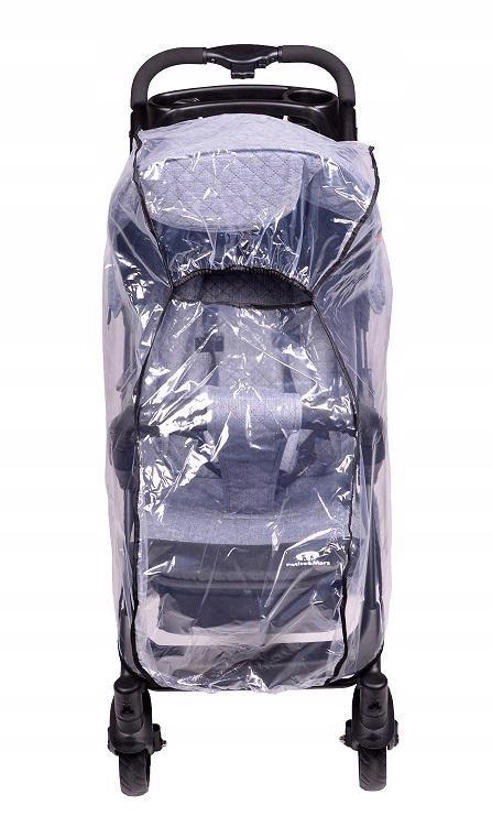FOLIA PRZECIWDESZCZOWA DO WÓZKA SPACERÓWKI 80x68 Marka Petite&Mars