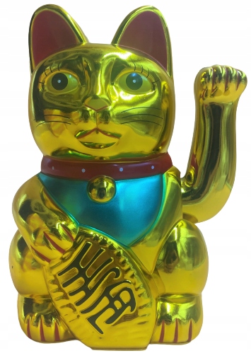 

Japoński Kot Maneki-Neko Chiński Szczęścia 25cm