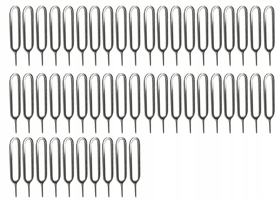 50x Kluczyk do kart sim Uniwersalny Igła Klucz do Tacki Telefonu