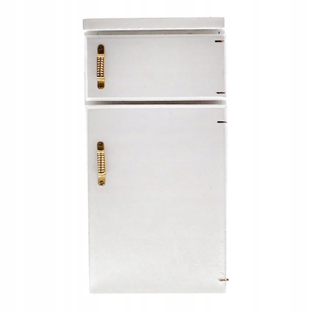 Mini lodówka do domku dla lalek Drewniane