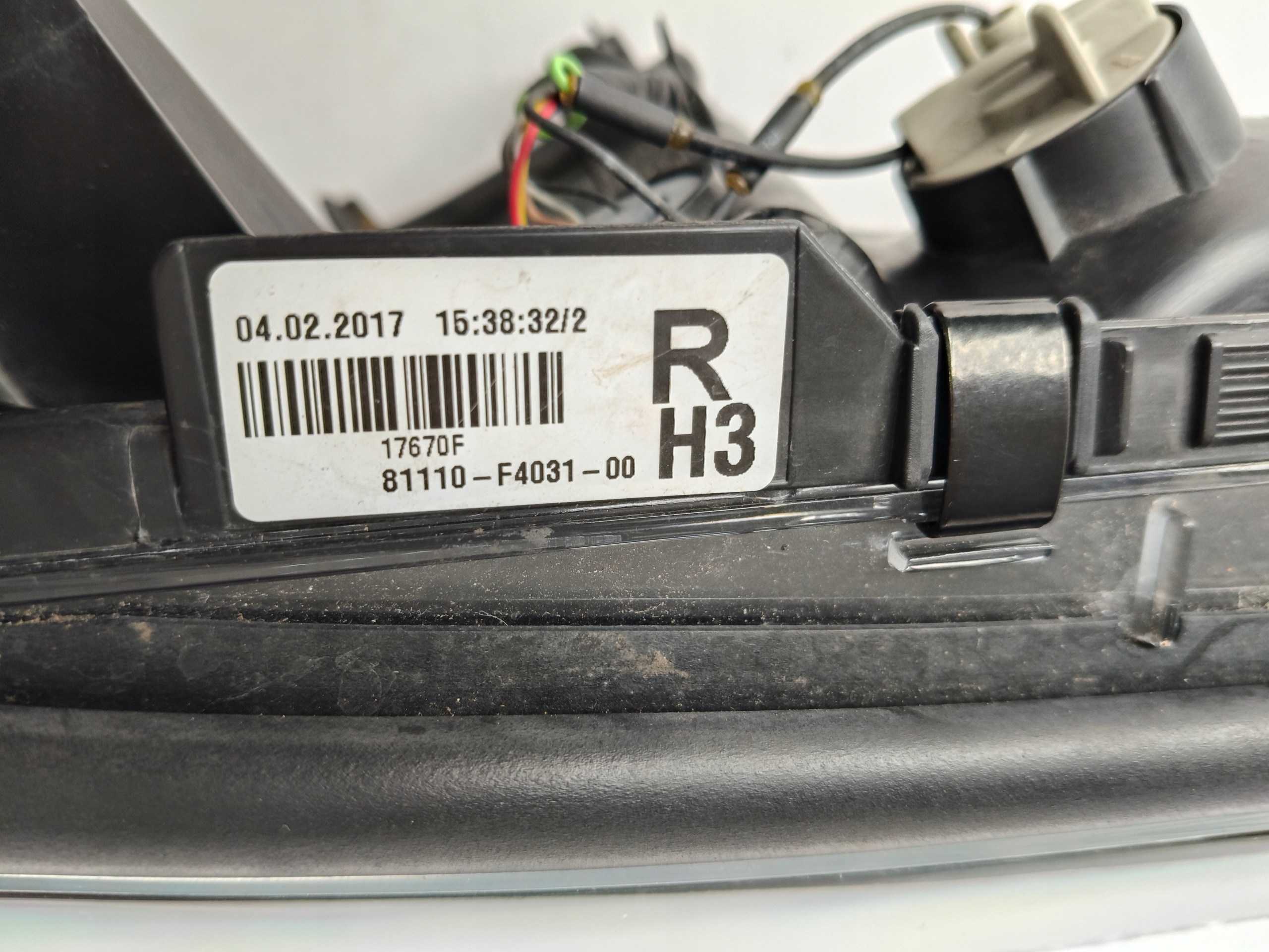 light right REFLEKTOR TOYOTA CHR 16- LED