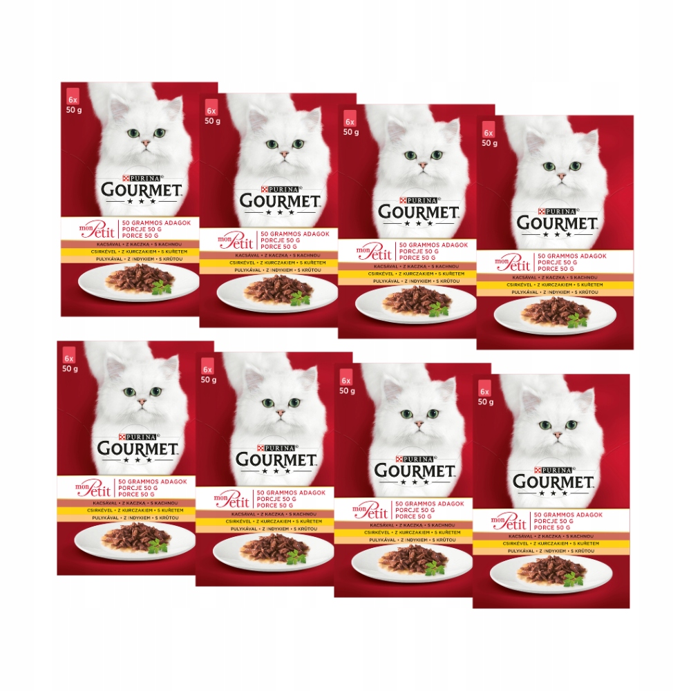 Levně Purina Gourmet Mon Petit Drůbeží směs 48x50g