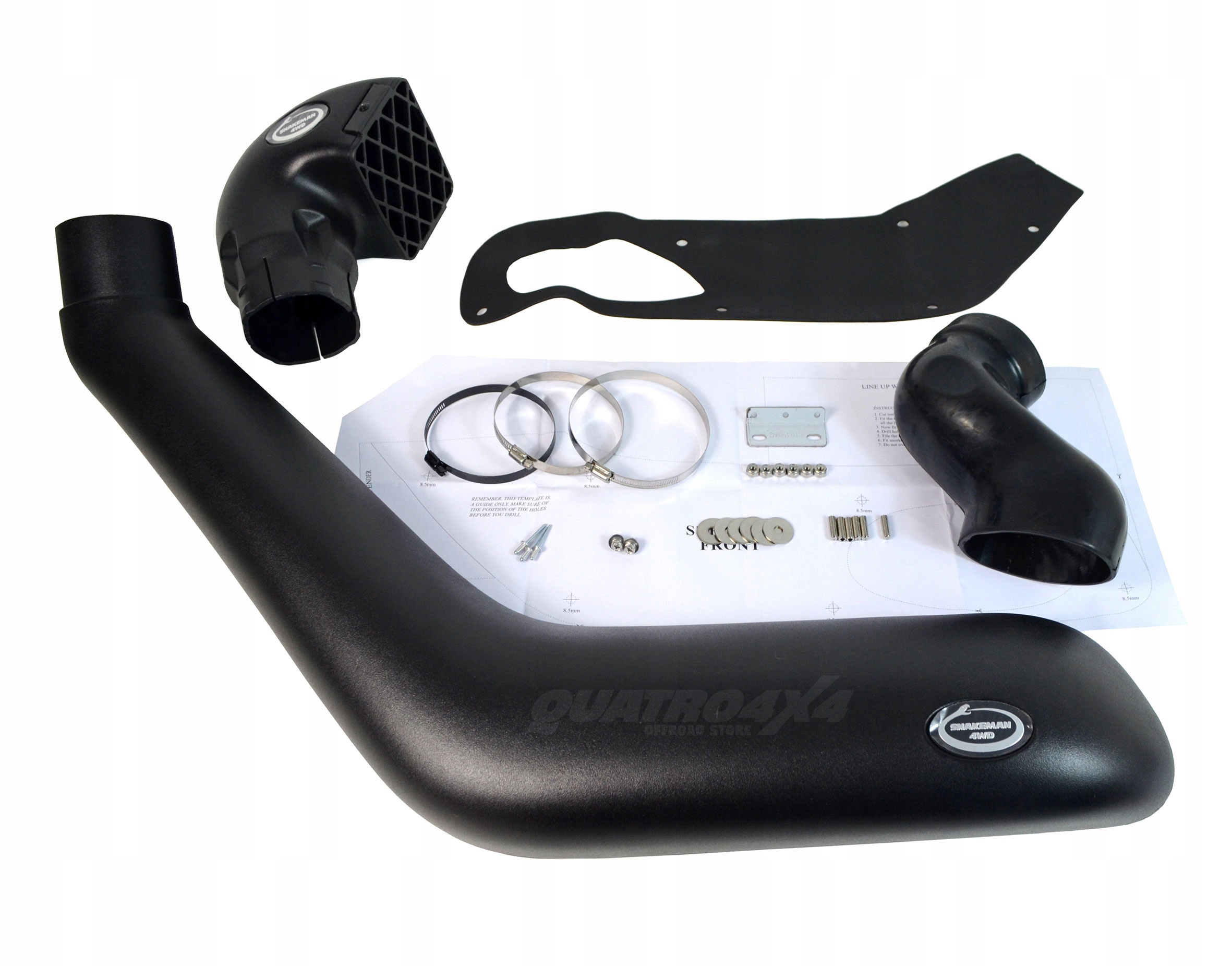 Prívod vzduchu Snorkel Toyota 4Runner (2010+) šablóna Snakeman 4WD