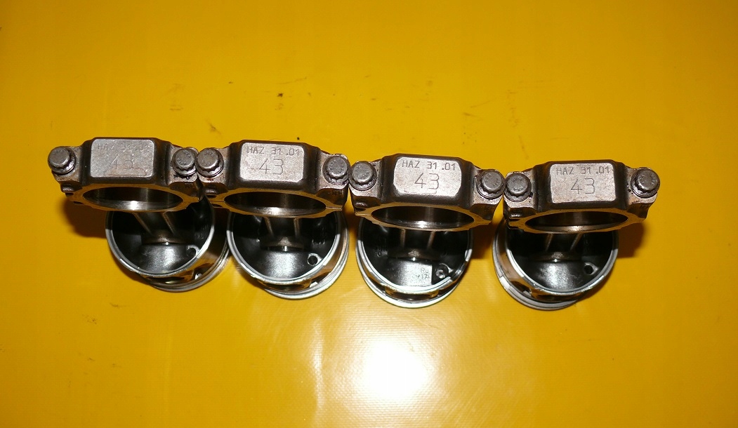 piston KORBA connecting rod VW GOLF IV PASSAT B5 1.9 TDI ARL 150KM