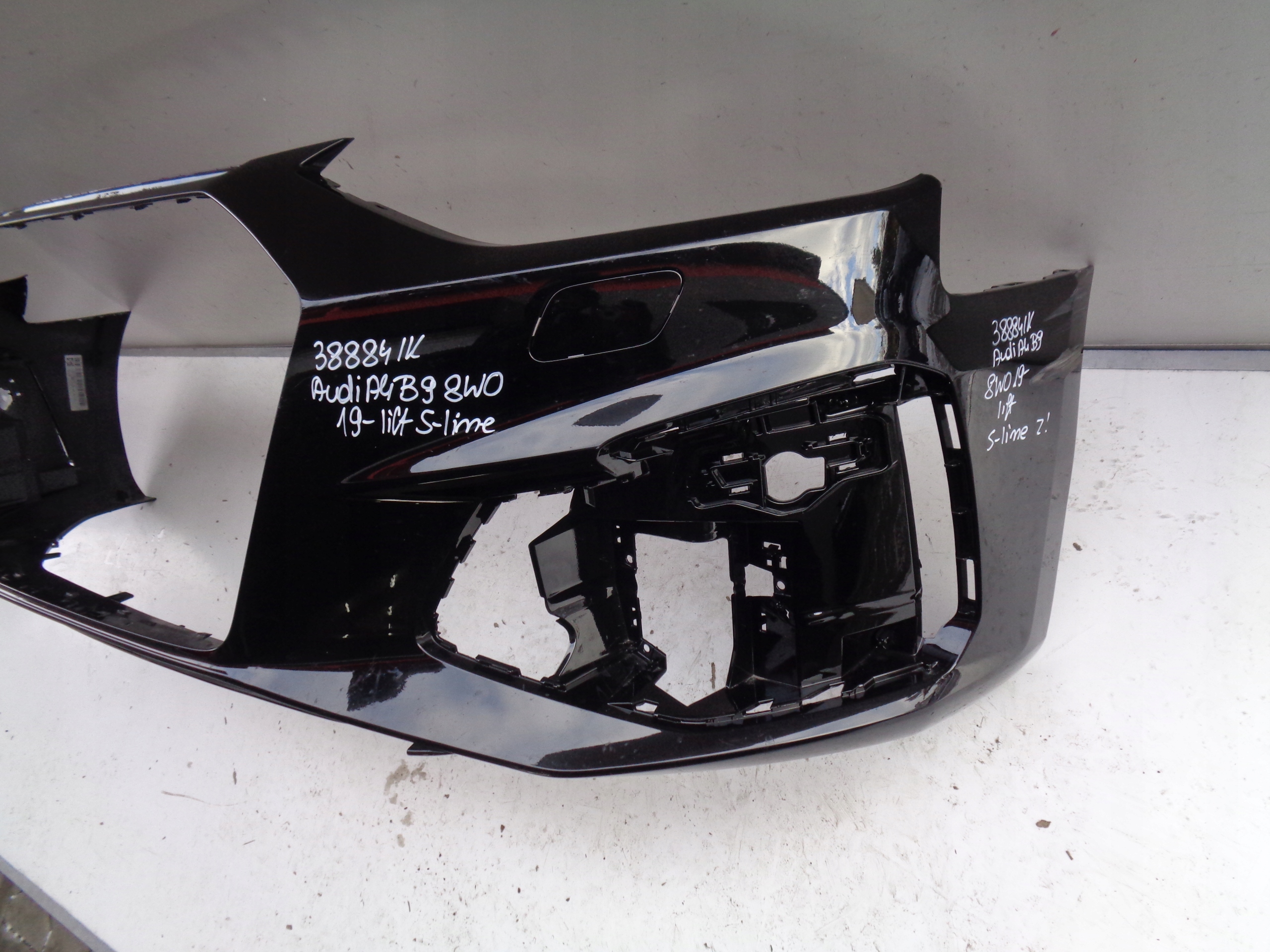 front bumper AUDI A4 B9 8W 8W0 19- LIFT S-LINE NR 38884