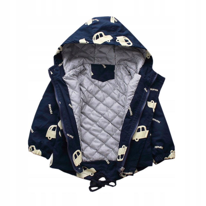 

Ocieplona Kurtka Chłopięca Parka Wiosenna r.98