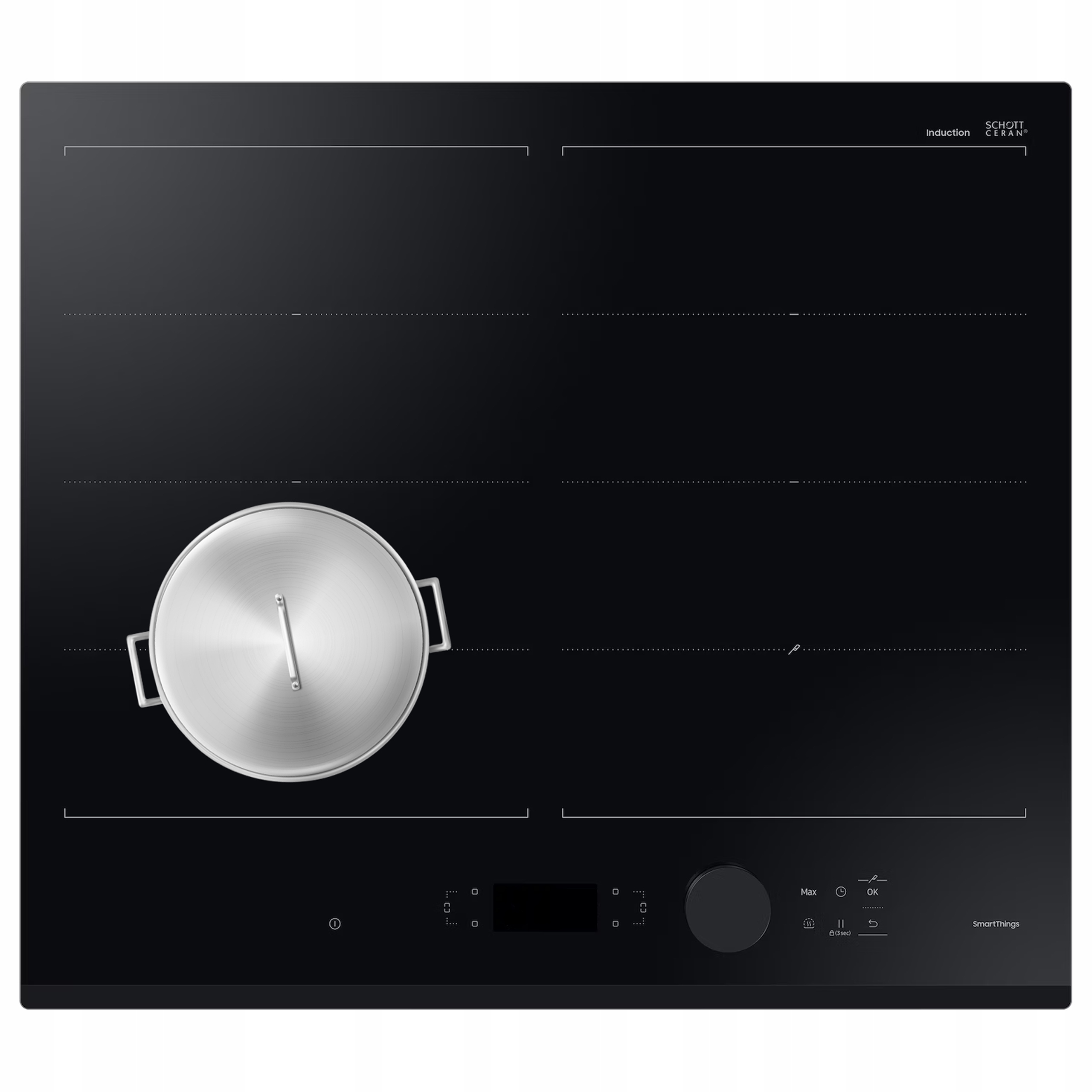 Indukční varná deska Samsung NZ64B7799GK SlimFit WiFi Flex Zone Plus 60 cm