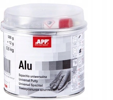 APP SZPACHLA Z PYŁEM ALUMINIOWY ALUPOLYPLAST 0,6KG