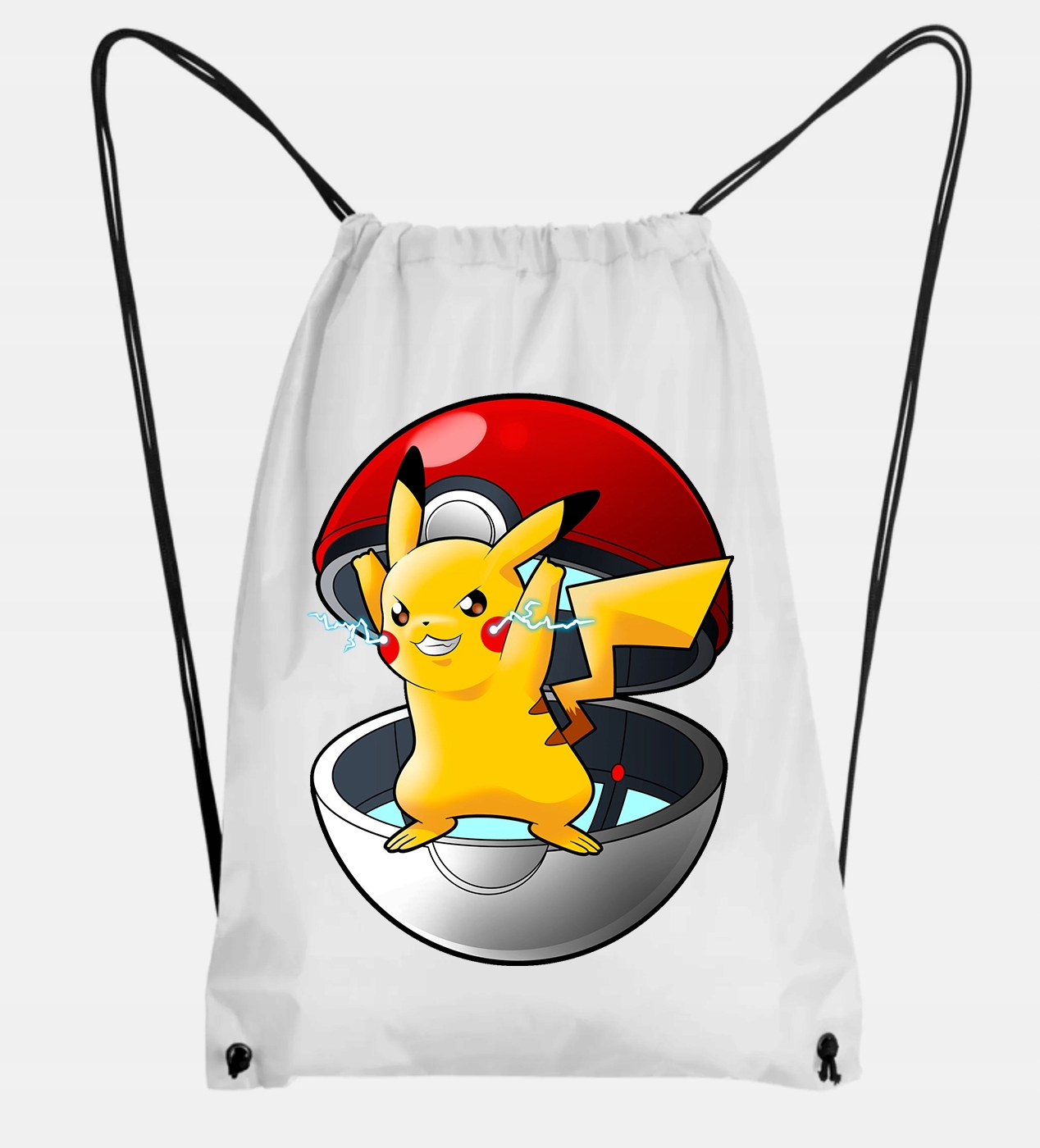 

Plecak Worek Sportowy Wf Pokemon Pikachu Pokeball