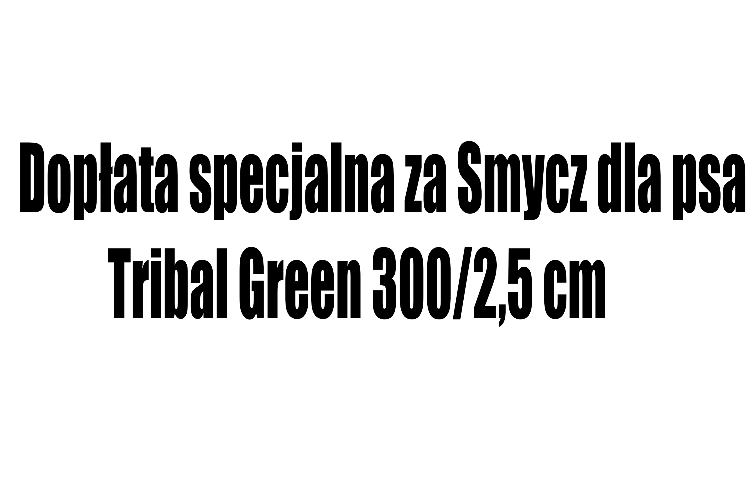 Levně Speciální příplatek za vodítko pro psa Tribal Green