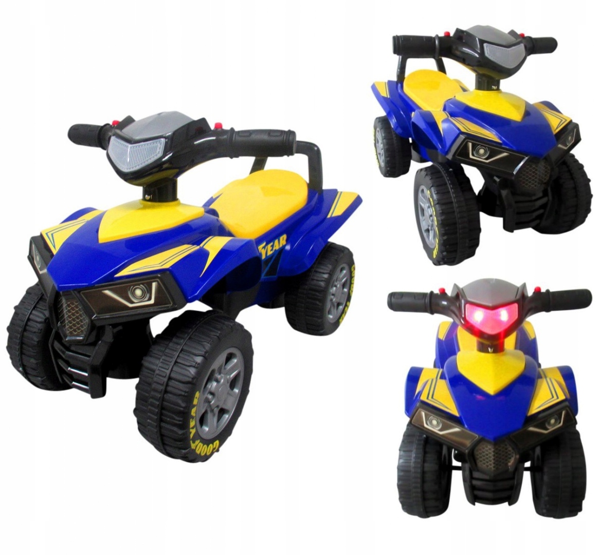 

Jeździk Odpychacz Chodzik Quad Światła Klakson