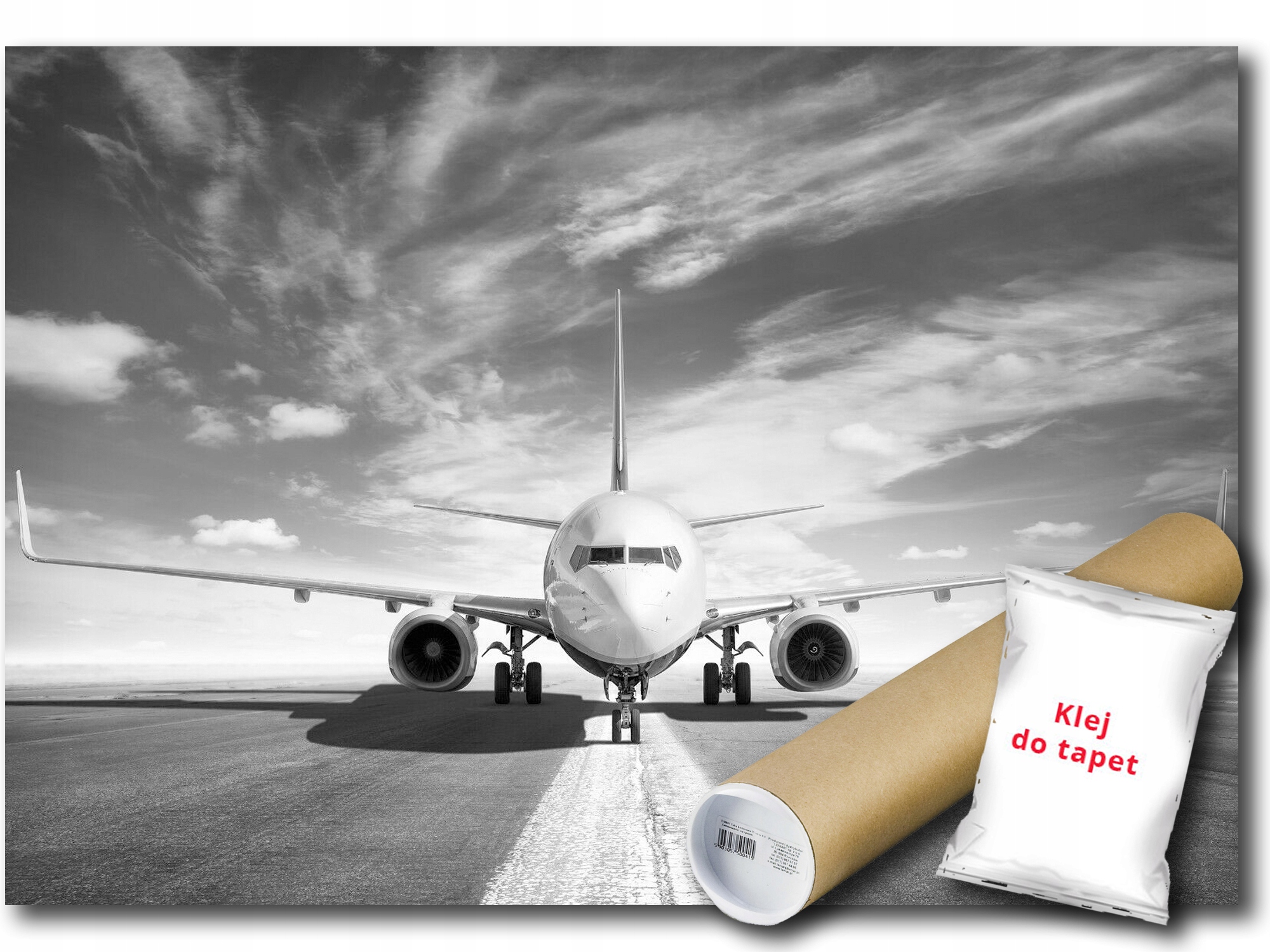 Vinylová Fototapeta Letadlo Letiště Lot 416x290