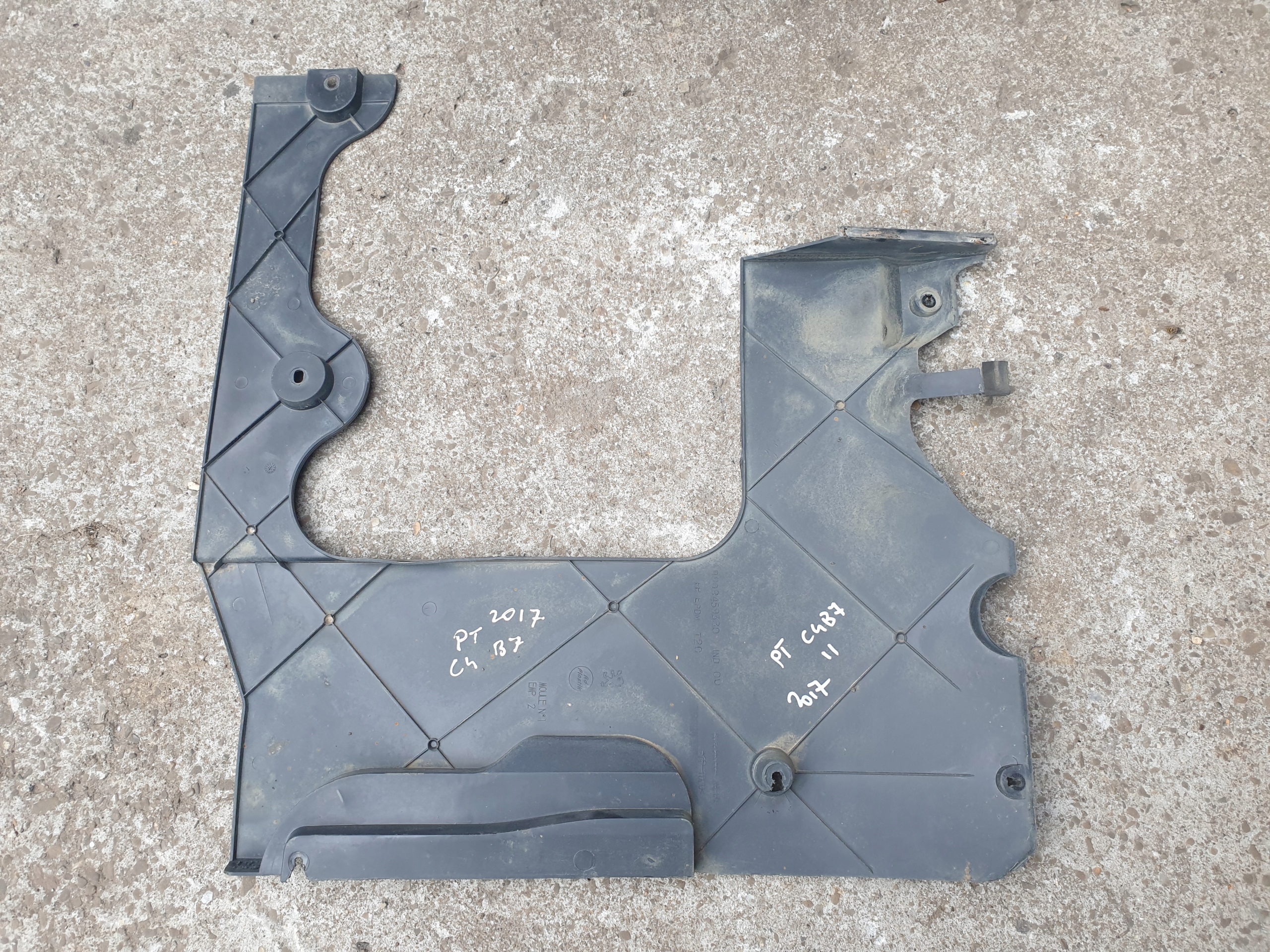 cover lower chassis CITROEN C4 B7 II 2010-2018 9808459380