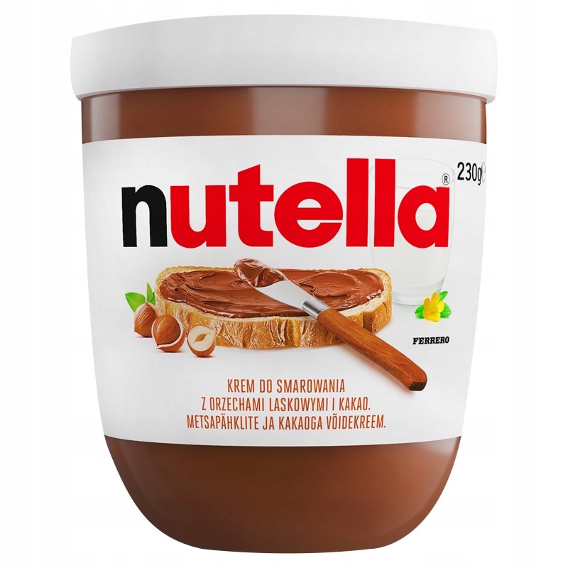 Levně 3x Nutella pomazánkový krém s lískovými oříšky a kakaem 230 g