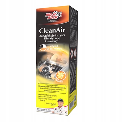 

Moje Auto Odświeżacz Klimatyzacji Wanilia 150ML