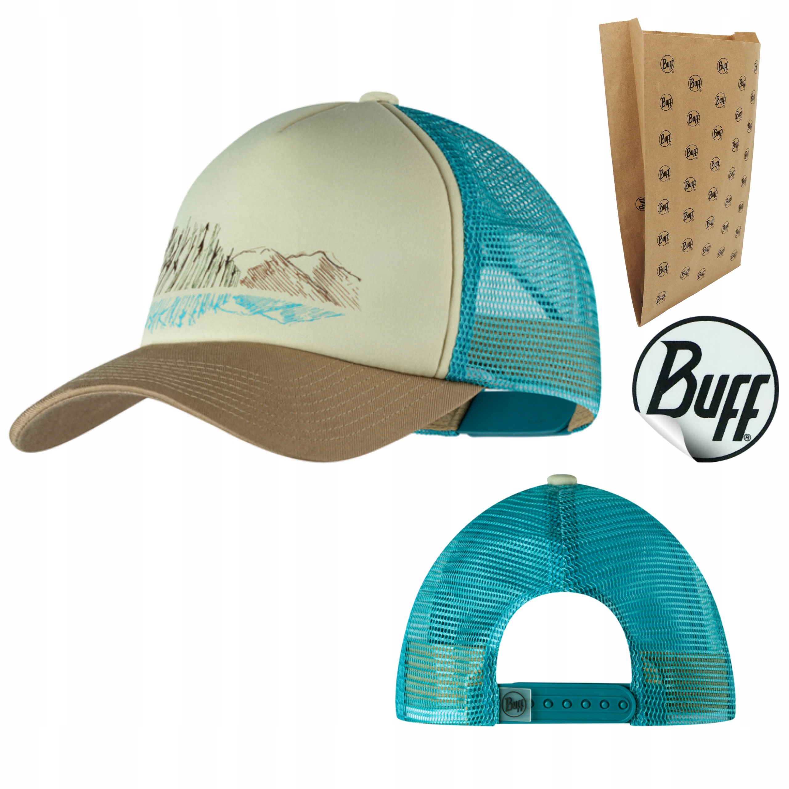 

Czapka z daszkiem Buff Trucker Cap oryginalna