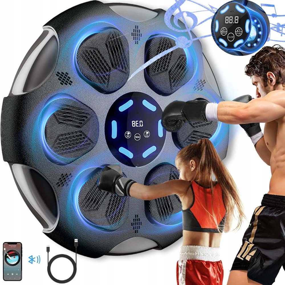 Hudební Boxovací Stroj, Boxovací Stroj S Bluetooth Hudbou A Rukavicemi