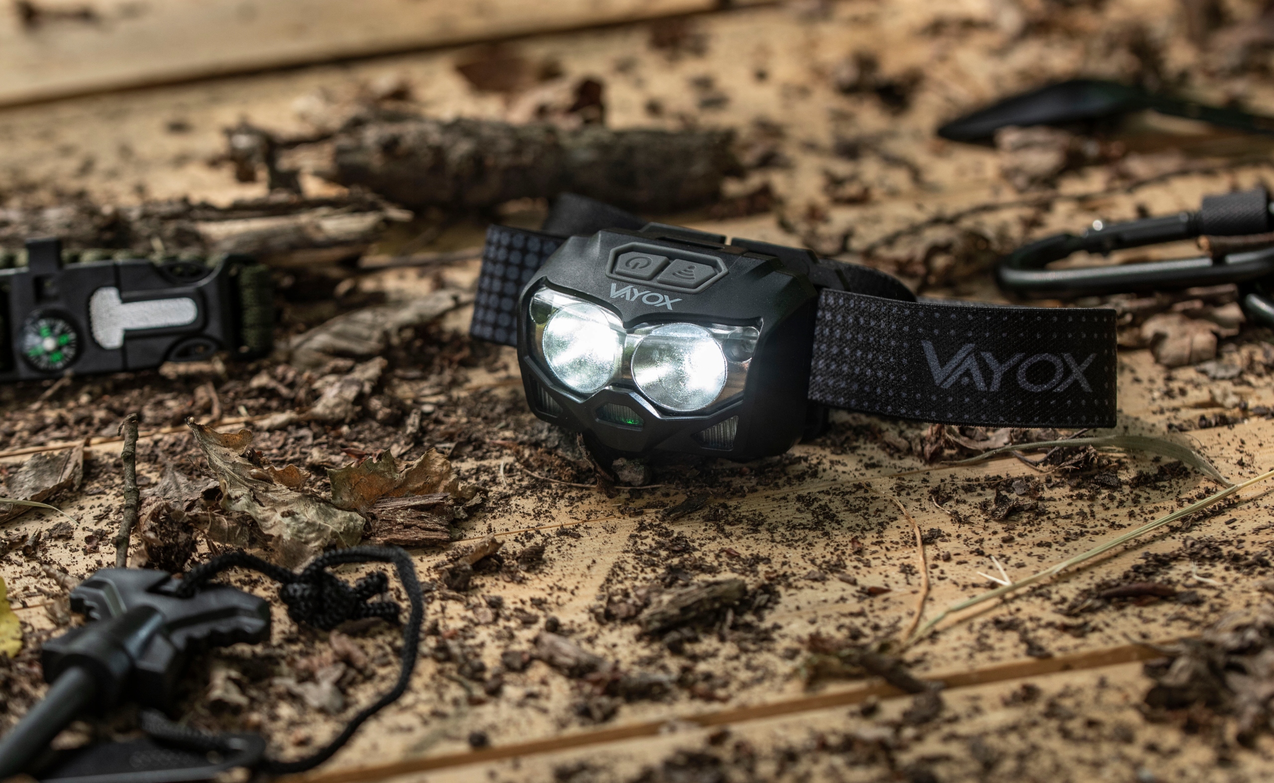 LATARKA CZOŁOWA CZOŁÓWKA LAMPA LED USB C PRO VAYOX Model VA0078