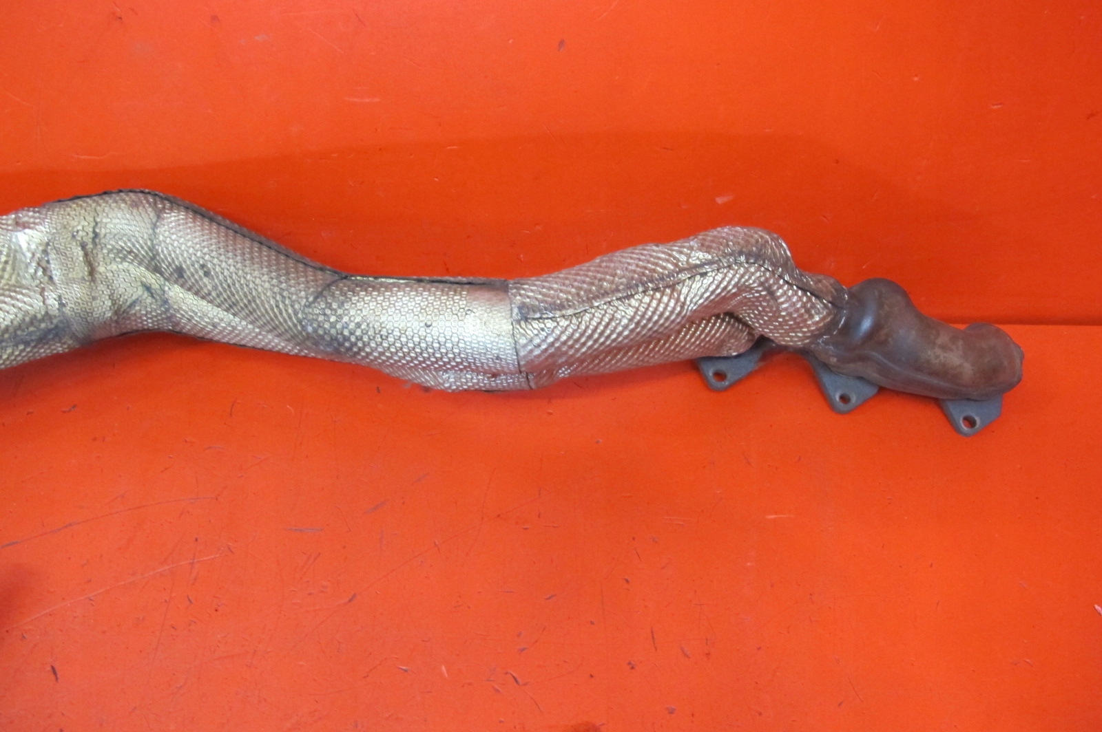 AUDI S6 A6 C6 4F5 5.2 V10 BXA catalyst exhaust manifold 4F0131701DD