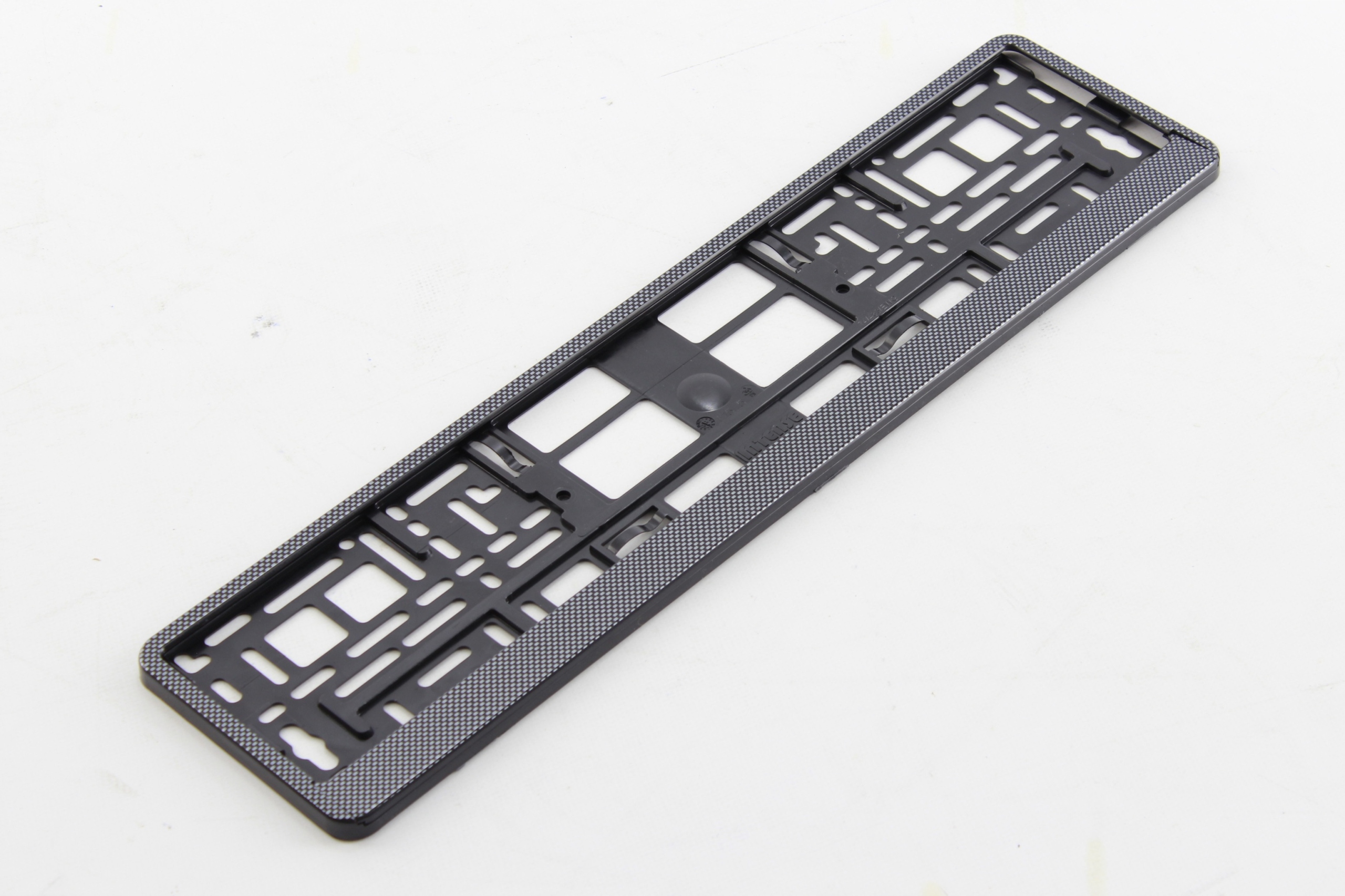 2 X RAMKA POD TABLICE REJESTRACYJNE CARBON + 2 kpl. wkrętów GRATIS!!! Producent Utal